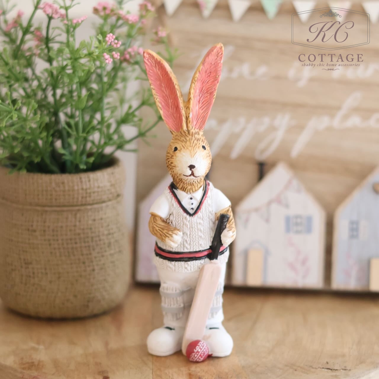 Standing Bunny Cricket Ornament