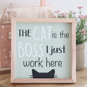 Funny Cat Signs